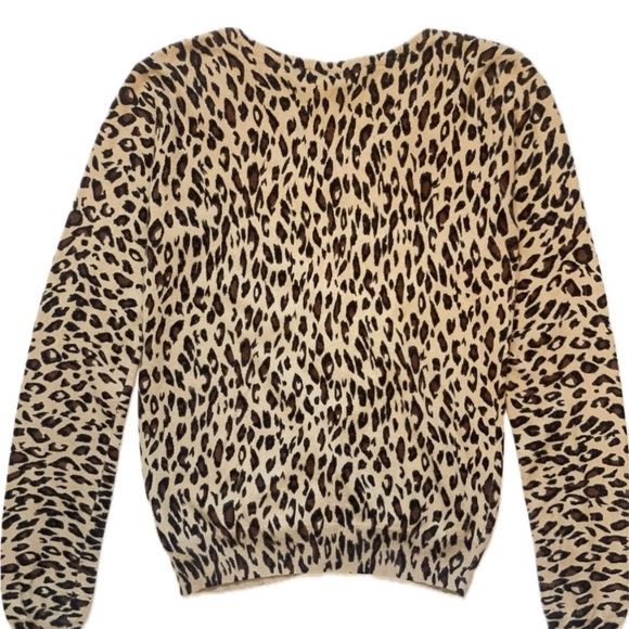 H&M Cheetah/Leopard Print Cardigan - Picture 4 of 5